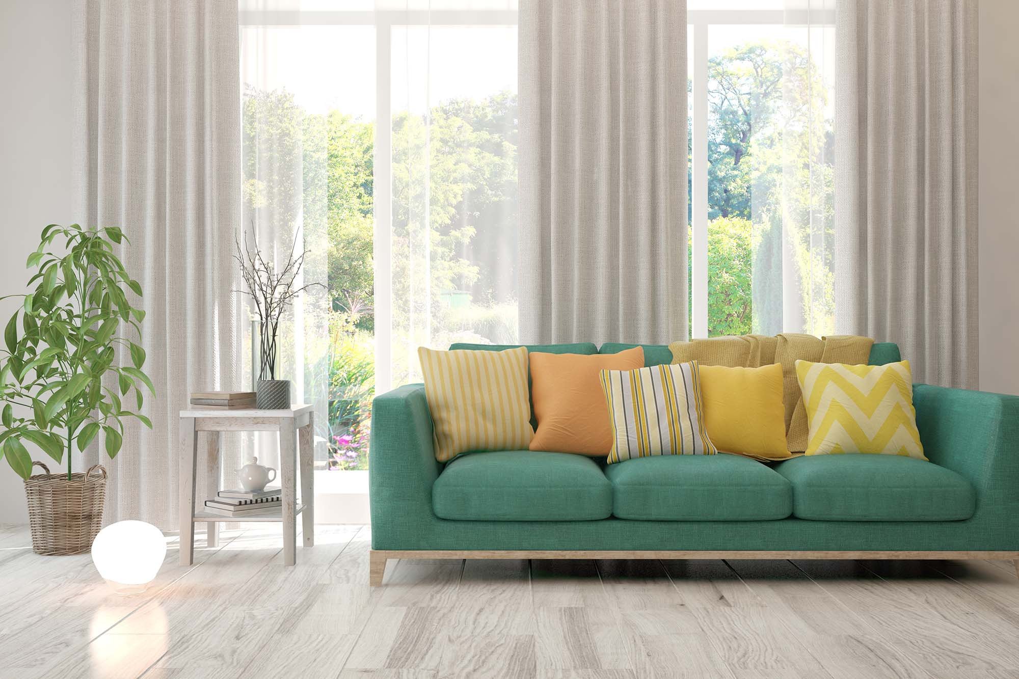 What cleaning method is best for luxury vinyl flooring?